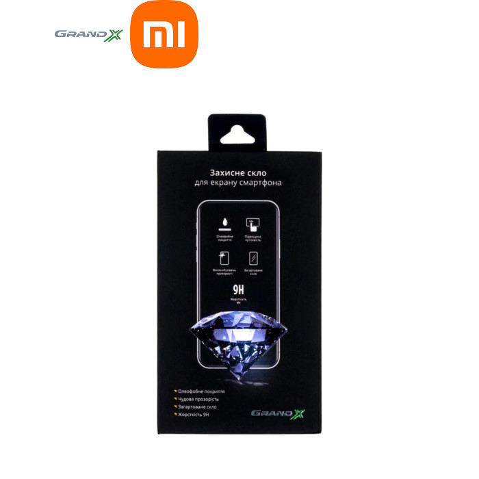 Скло захисне Grand-X Xiaomi Redmi Note 12/Poco X5 black (GXXRN12FCB)