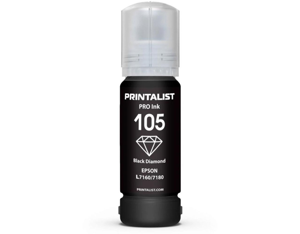 Чернила Printalist Epson L7160/7180 70г Black Pigment (PL105BP)