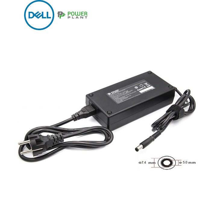 Блок питания к ноутбуку PowerPlant DELL 220V, 19.5V 180W 9.23A (7.4*5.0) (DL180G7450)