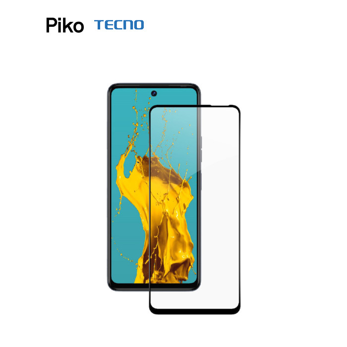 Стекло защитное Piko Full Glue Tecno Camon 18 (1283126529153)
