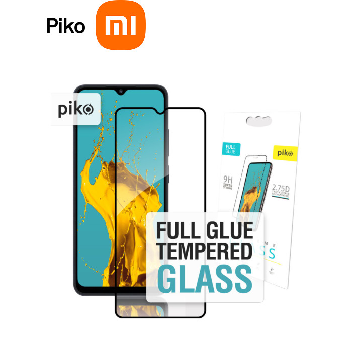 Скло захисне Piko Full Glue Xiaomi Redmi 12C (1283126573781)