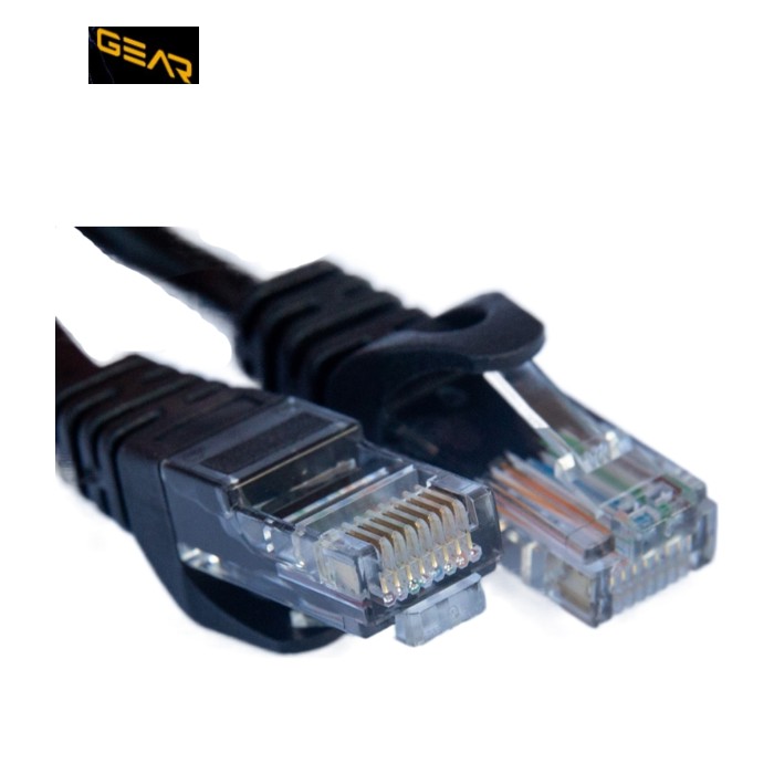 Патч-корд 7м UTP cat.5e, CCA, black GEAR (GPC-UTPCCARJ45-7B)