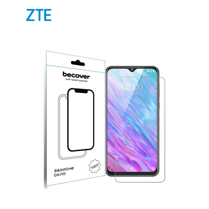Скло захисне BeCover ZTE Blade L220 3D Crystal Clear Glass (709759)
