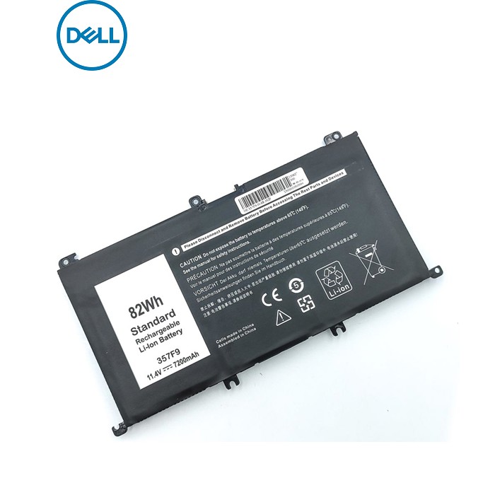 Батарея 357F9 для Dell Inspiron 15 5578, 5579, N5579, 7559, 7557, 7567, 7566, 5576, 5577, G5 5587 P57F. P65F (11.4V 7200mAh 82Wh)