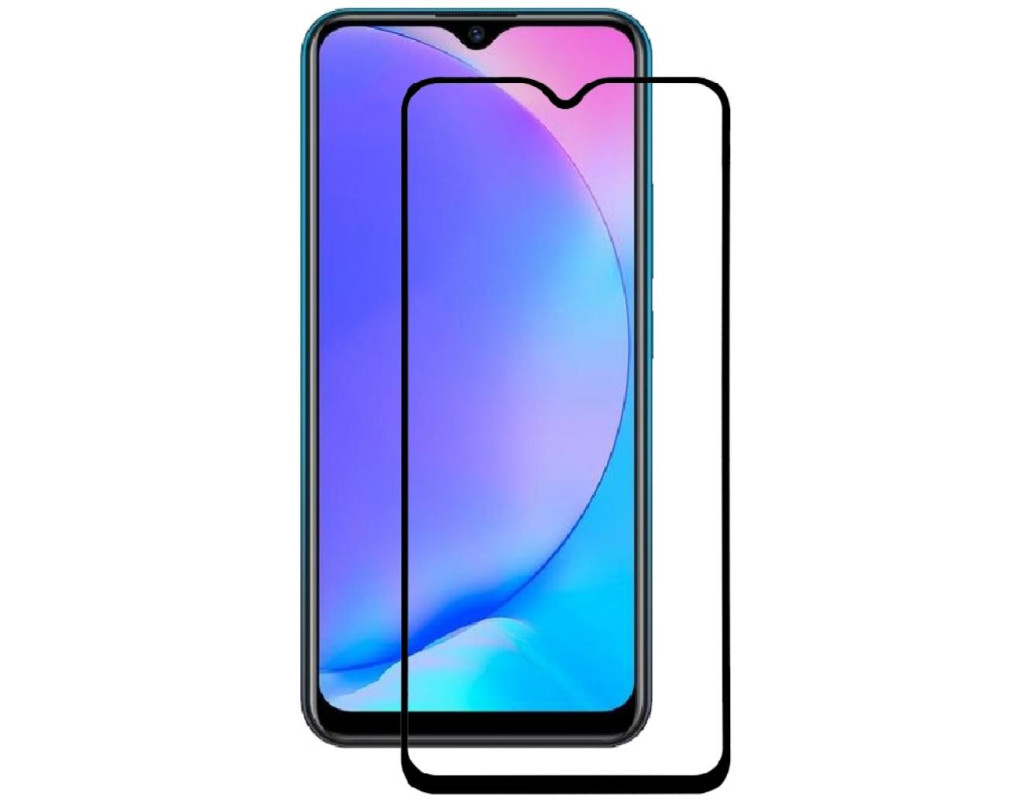 Стекло защитное BeCover Vivo Y17 Black (703947)