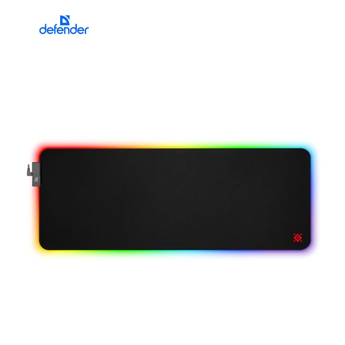 Ігрова поверхня Defender Ultra Light RGB, 900*350*4мм