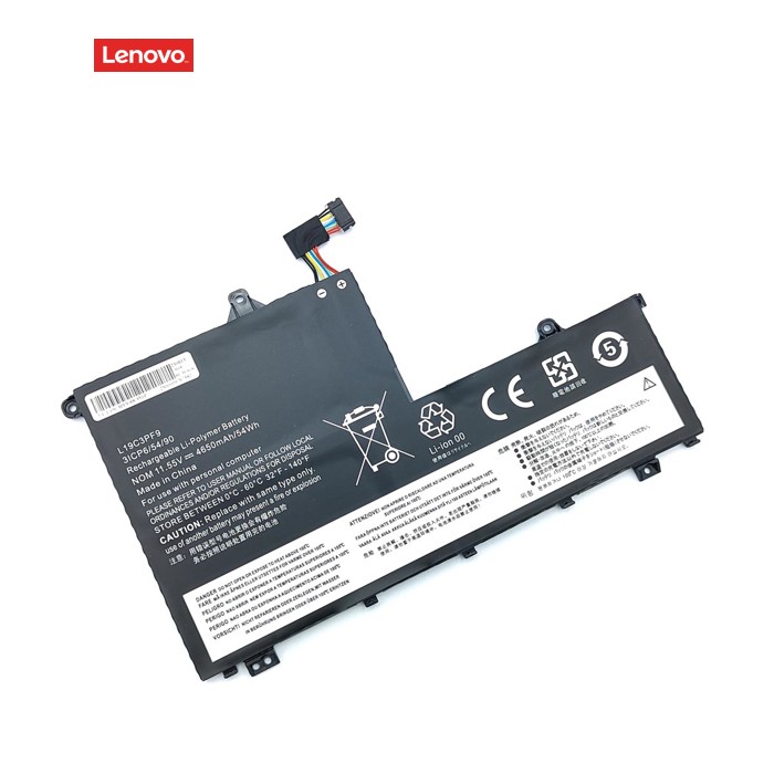 Батарея L19C3PF9 для Lenovo Thinkbook 14-IML, 14-IIL, 15-IIL,15- IML (L19M3PF1 L19M3PF2 L19M3PF0) (11.55V 4650mAh 53.7Wh)