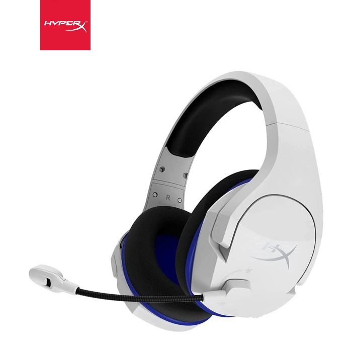 Наушники HyperX Cloud Stinger Core Wireless PS4/PS5 White/Blue (4P5J1AA)