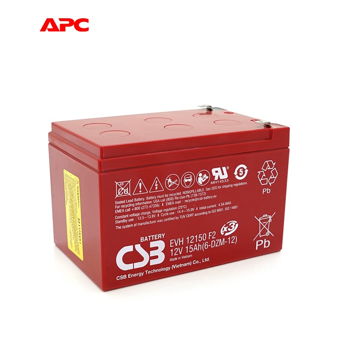 Акумуляторна батарея CSB EVH12150, 12V 15Ah (151х98х94мм), Q4