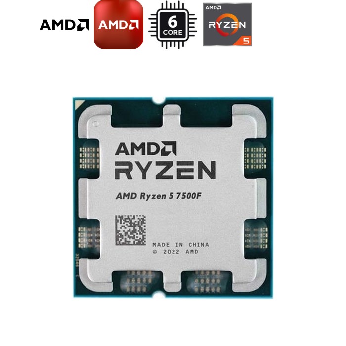 Процесор AMD Ryzen 5 7500F (100-000000597)