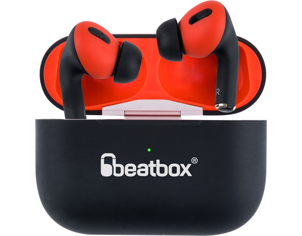 Наушники BeatBox PODS PRO 1 Wireless Charging Black-Red (bbppro1wcbr)
