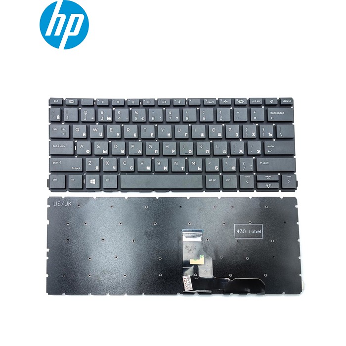 Клавіатура для HP ProBook 430 G8, 430 G7, 435 G8, 435 G7 (RU Black) Оригінал