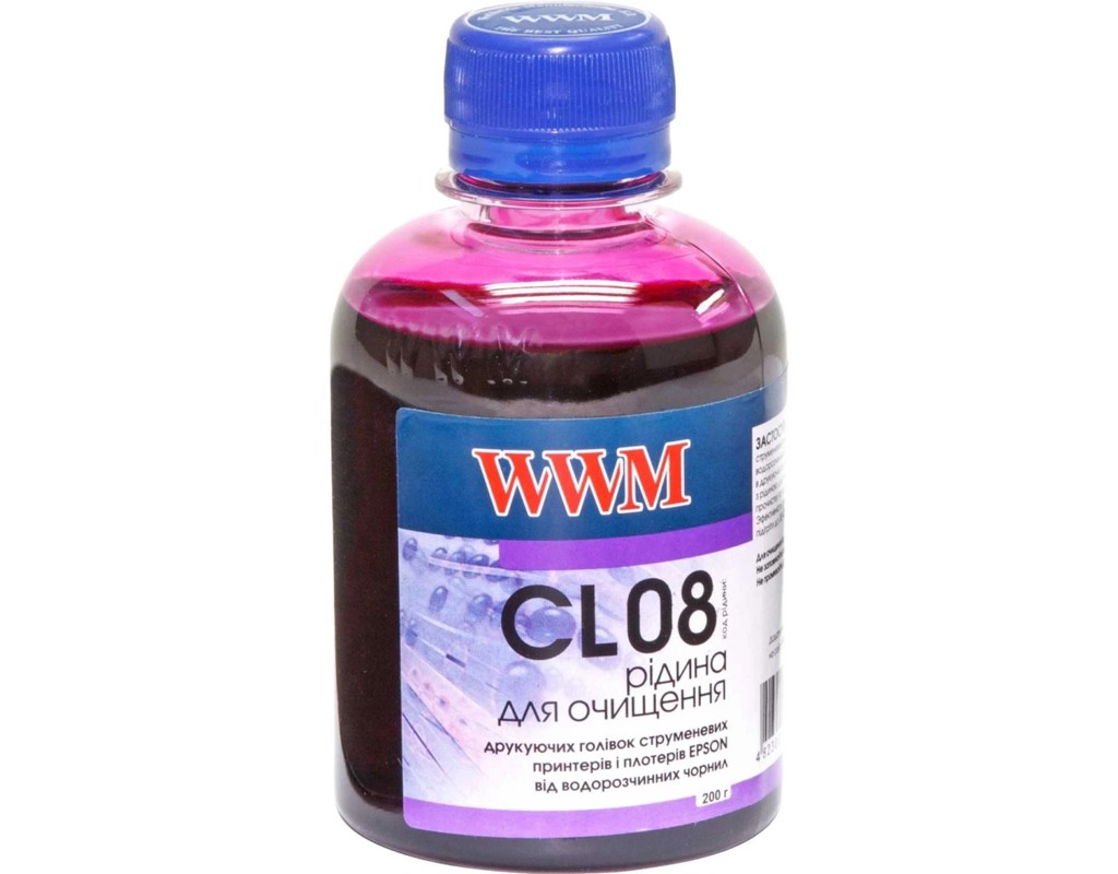 Рідина для очистки WWM for water-soluble EPSON /200г (CL08)