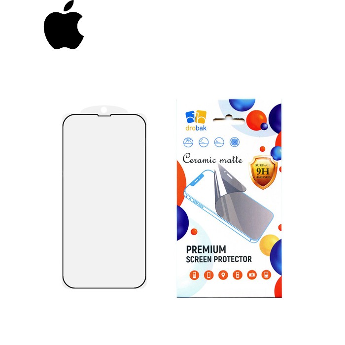 Скло захисне Drobak Matte Ceramics Apple iPhone 15 Pro (292922)