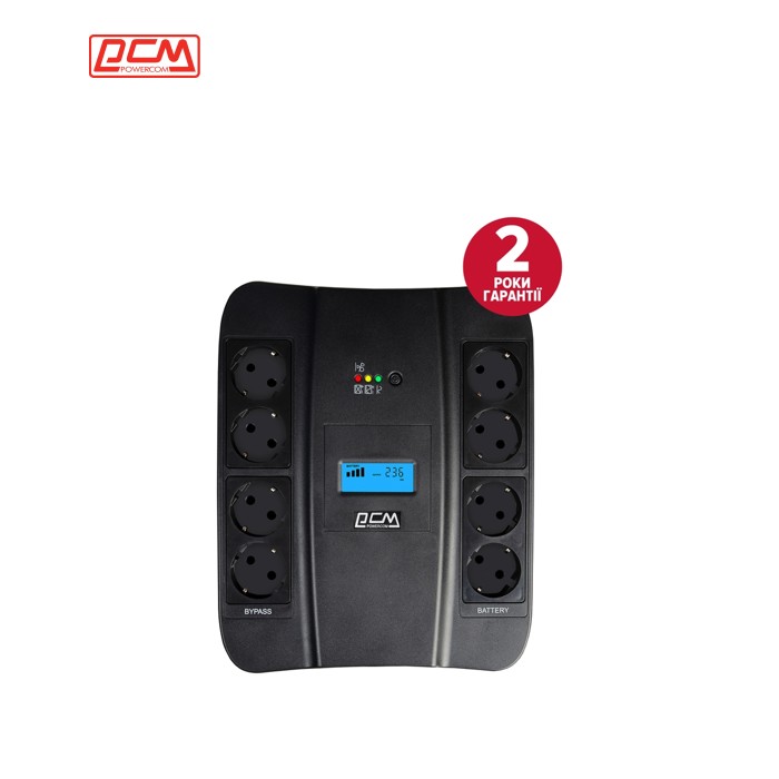 Источник бесперебойного питания Powercom SPD-750U Schuko