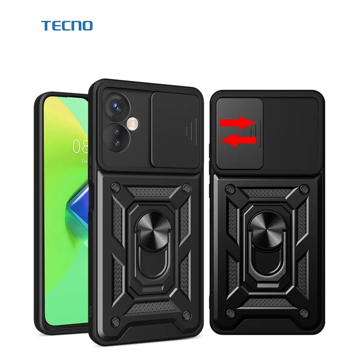 Чехол для мобильного телефона BeCover Military Tecno Spark 9 Pro (KH7n) Black (710006)