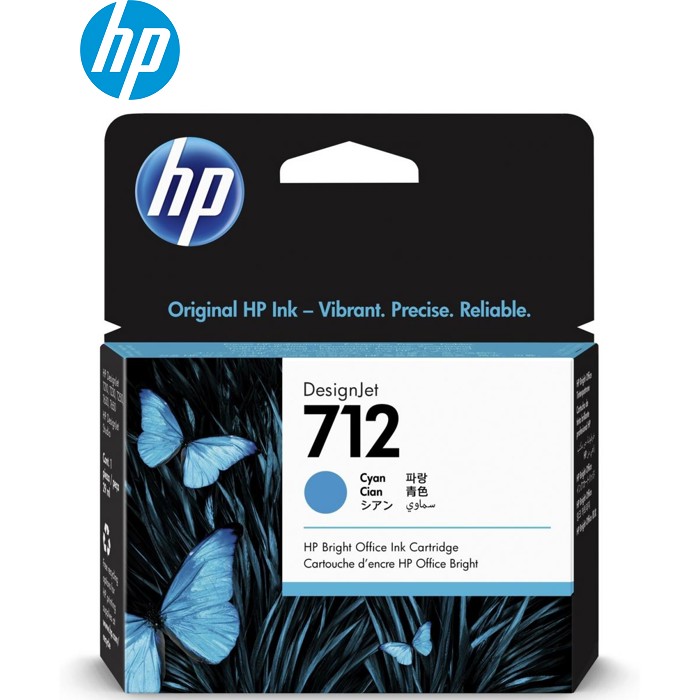 Картридж HP DJ No.712 DesignJet Т230/Т630 Cyan 29ml (3ED67A)
