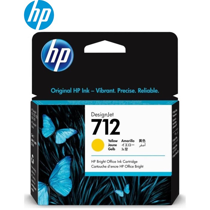 Картридж HP DJ No.712 DesignJet Т230/Т630 Yellow 29ml (3ED69A)