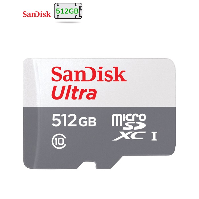 Карта памяти SanDisk 512GB microSDXC class 10 UHS-I Ultra (SDSQUNR-512G-GN3MN)