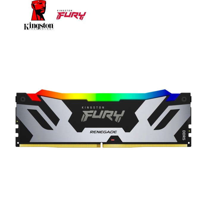 Модуль пам'яті для комп'ютера DDR5 48GB 6000 MHz Renegade RGB XMP Kingston Fury (ex.HyperX) (KF560C32RSA-48)