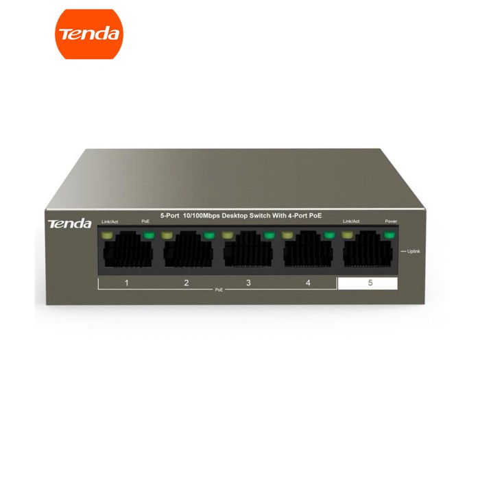 Коммутатор сетевой Tenda TEF1105P-4-38W