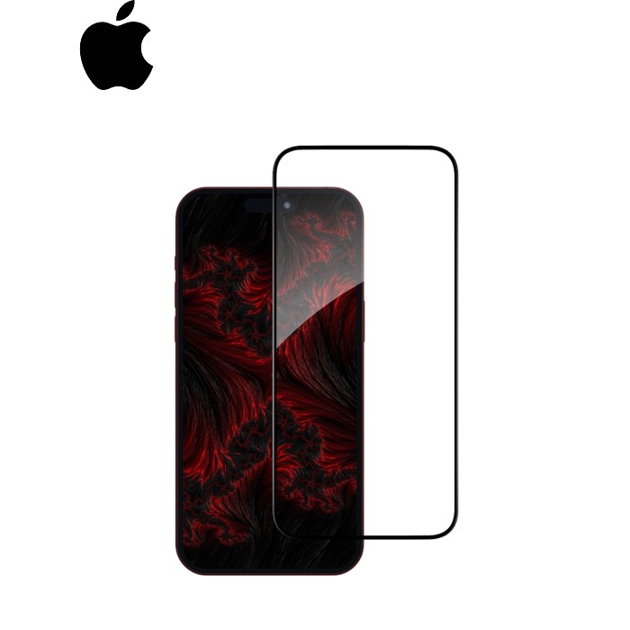 Стекло защитное Intaleo Full Glue Apple iPhone 15 Pro (1283126575440)