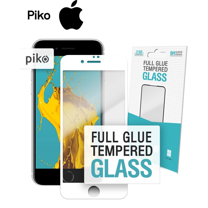 Стекло защитное Piko Full Glue Apple iPhone SE 2020 white (1283126502927)