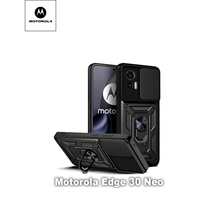 Чохол до мобільного телефона BeCover Military Motorola Edge 30 Neo Black (709966)