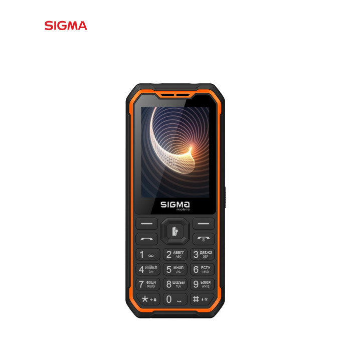 Мобільний телефон Sigma X-style 310 Force Type-C Black Orange (4827798855126)