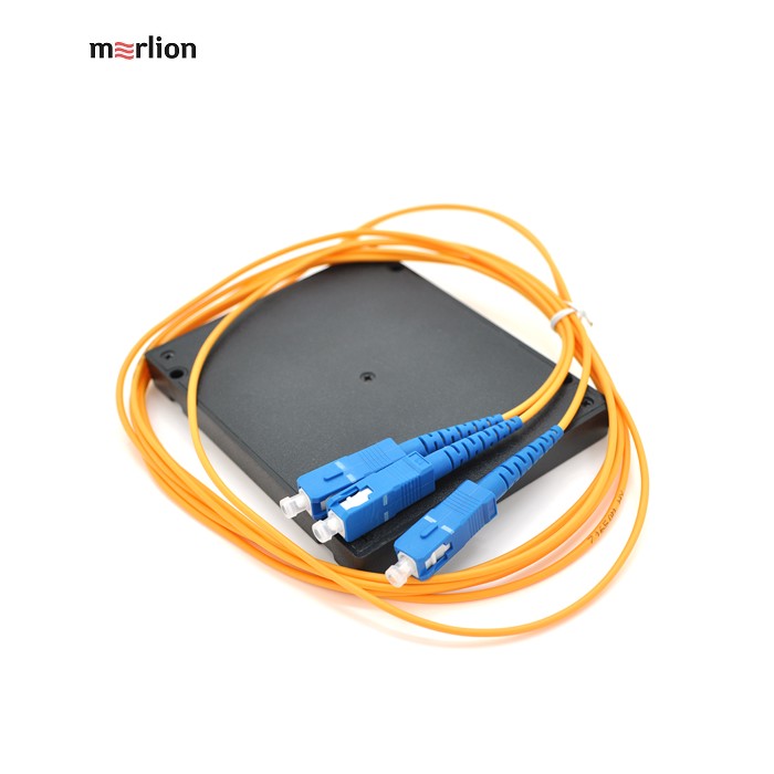 PLC splitter: 1x2 SC / UPC Merlion ML-OP-S621