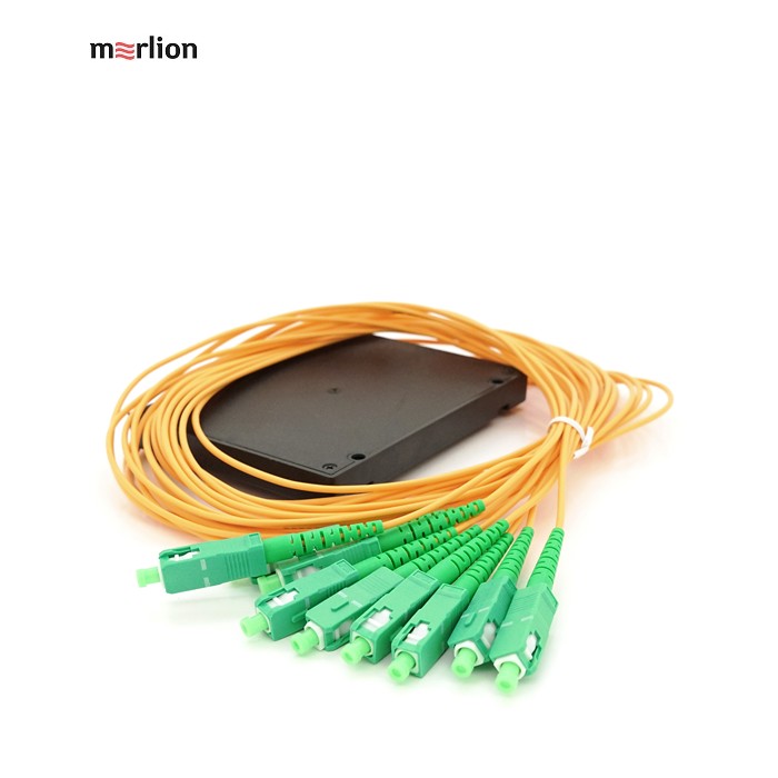 PLC splitter: 1x8 SC / APC Merlion ML-OP-S626