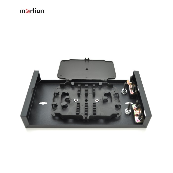 Оптична патч-панель Merlion ML-OP-S403A-4C 4-канальна, SC Simplex adapter, (200*110*35мм)