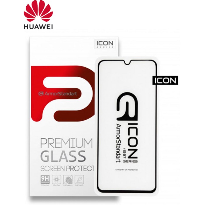 Скло захисне Armorstandart Icon Huawei Y6p Black (ARM56792)