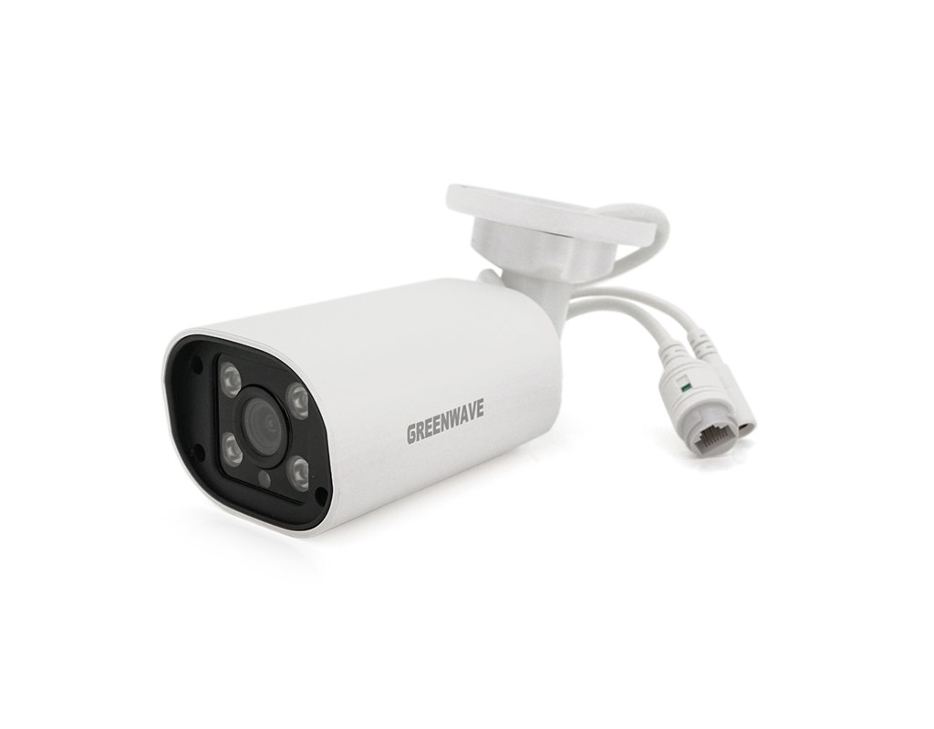 5MP Циліндрична камера з LED підсвічуванням GW IPC52B5MP50 2.8mm POE