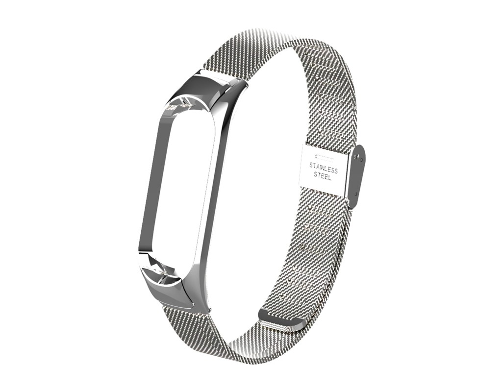 Ремінець до фітнес браслета BeCover Metal для Xiaomi Mi Smart Band 5 Silver (705147)