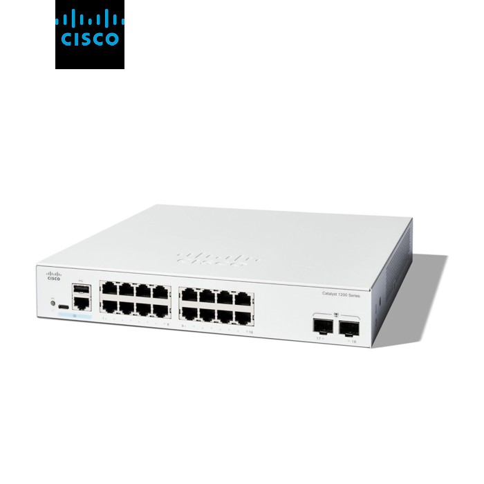 Комутатор мережевий Cisco C1200-16T-2G
