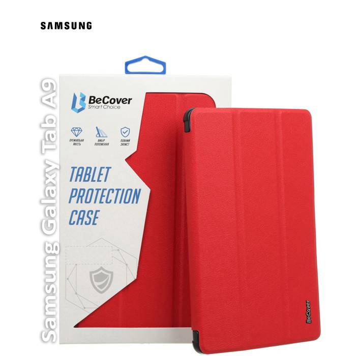 Чехол для планшета BeCover Smart Case Samsung Tab A9 SM-X115 8.7" Red (709905)