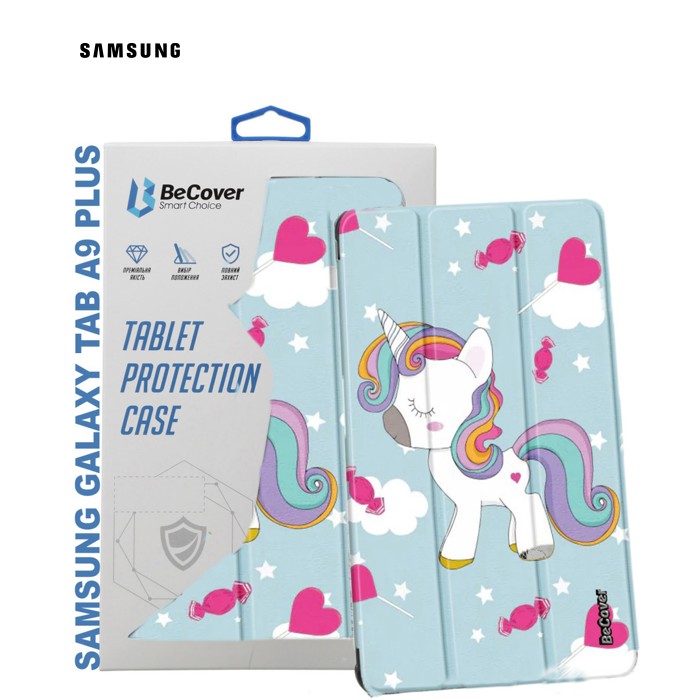 Чохол до планшета BeCover Flexible TPU Mate Samsung Tab A9 Plus SM-X210/SM-X215/SM-X216 11.0" Unicorn (710352)