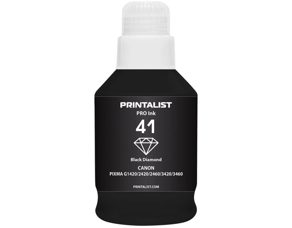 Чернила Printalist Canon GI-41 для Pixma G2420/3420 190г Black Pigm. (PL41BP)