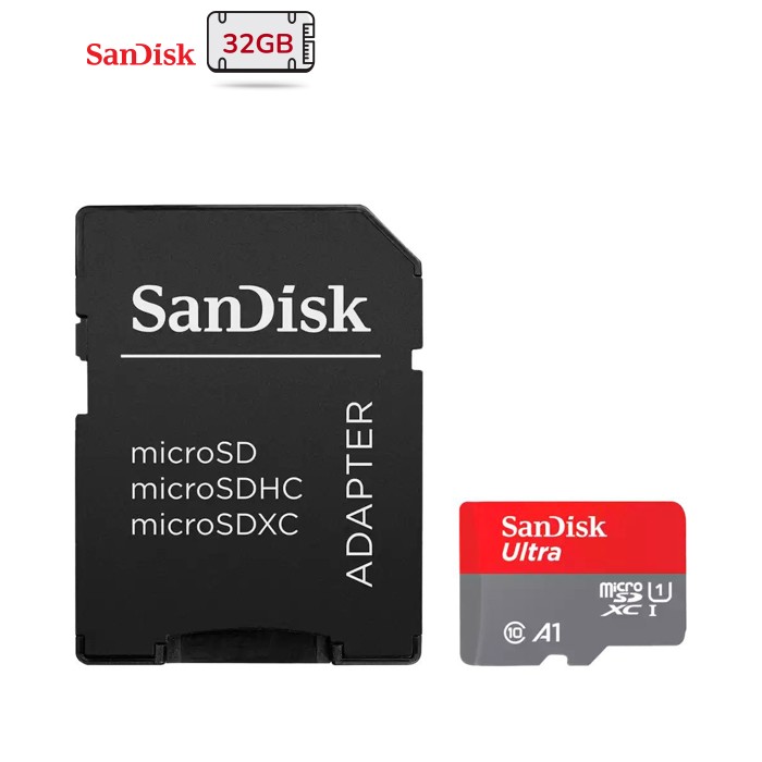 Карта памяти SanDisk 32GB microSD class 10 UHS-I Ultra (SDSQUA4-032G-GN6MA)