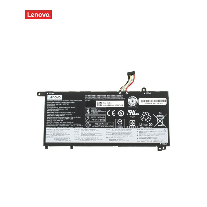 Аккумулятор для ноутбука Lenovo ThinkBook 14/15 G2/G3/G4 L19L3PDA, 45Wh (3900mAh), 3cell, 11.55V, Li-Pol (A47852)