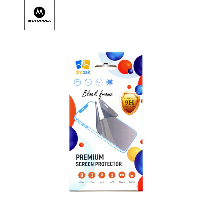 Скло захисне Drobak Motorola G54 Power (Black) (535362)