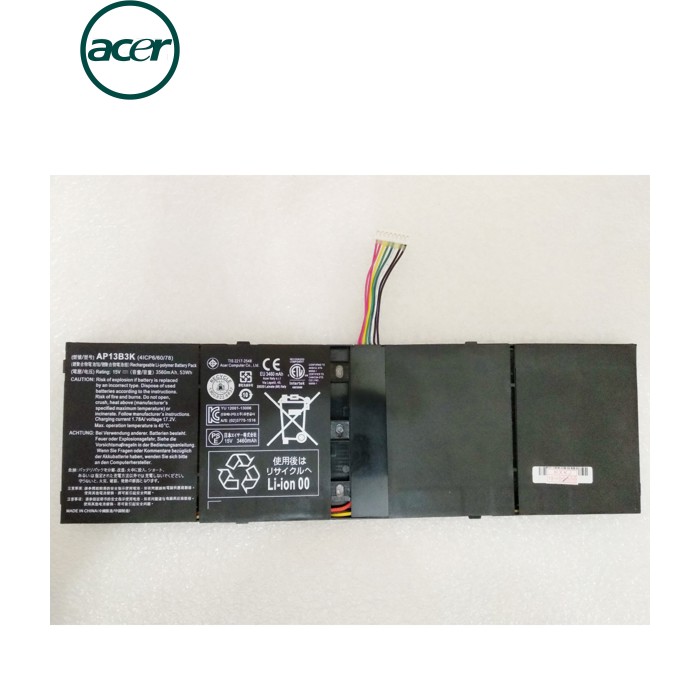 Аккумулятор для ноутбука Acer AP13B3K Aspire M5, 3560mAh (53Wh), 4cell, 15V, Li-Pol (A47376)