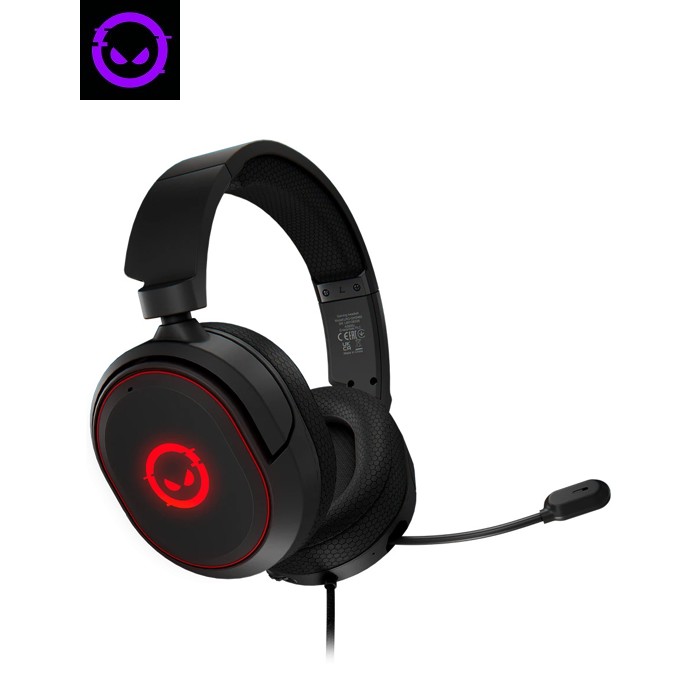 Навушники Lorgar Kaya 460 Gaming RGB USB Black (LRG-GHS460)
