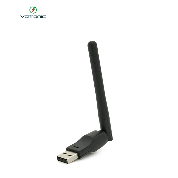 USB Wi-Fi антена для Т2, 150Mbps, 2.4 GHz, Black, Blister