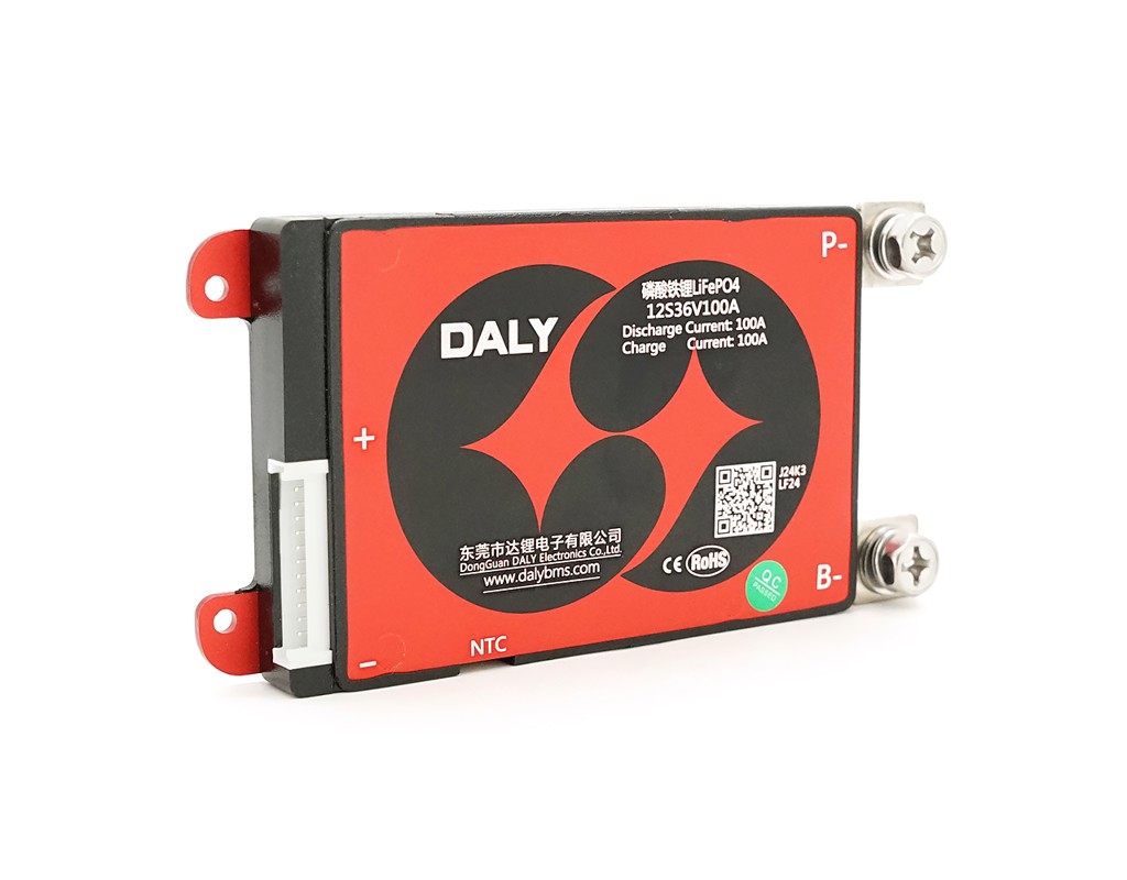 BMS плата DaLy LiFePO4 36V 12S 100100A