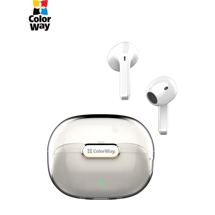 Навушники ColorWay Slim TWS-2 Earbuds White (CW-TWS2WT)