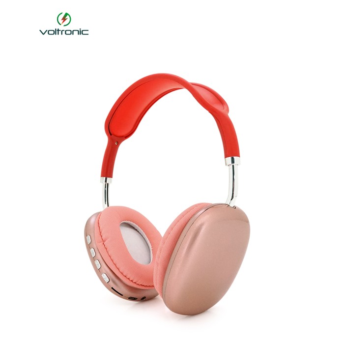 Бездротові навушники Bluetooth Macaron P9, Red