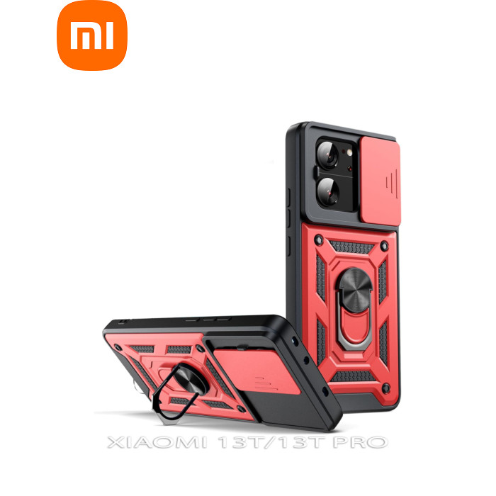 Чохол до мобільного телефона BeCover Military Xiaomi 13T/13T Pro Red (710560)