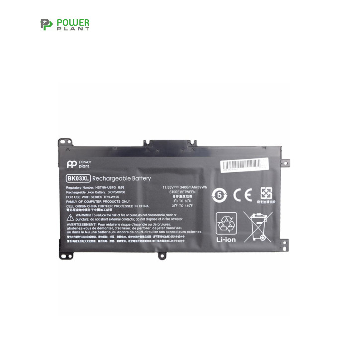 Аккумулятор для ноутбука HP Pavilion X360 14-BA (BK03XL, HSTNN-LB7S) 11.55V 3400mAh PowerPlant (NB461493)